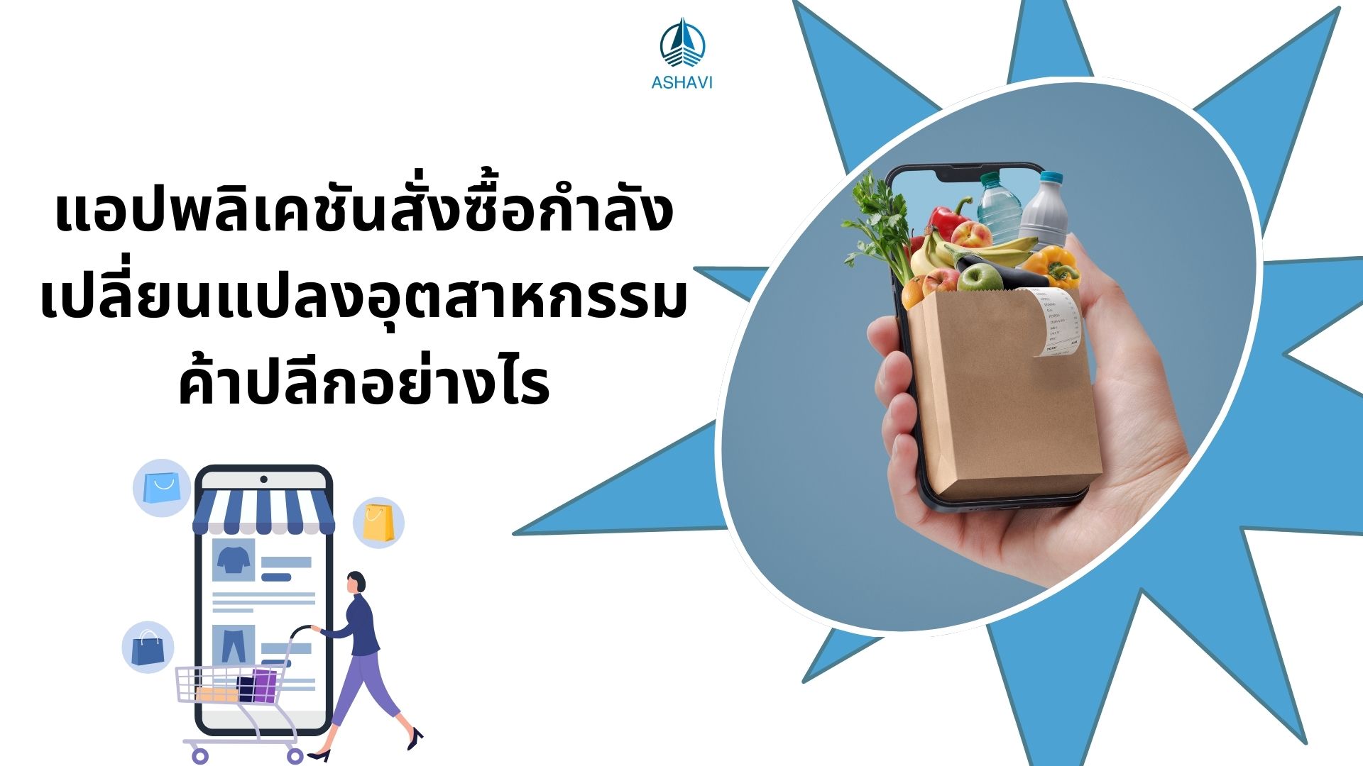 แอปพลิเคชันสั่งซื้อกำลังเปลี่ยนแปลงอุตสาหกรรมค้าปลีกอย่างไร